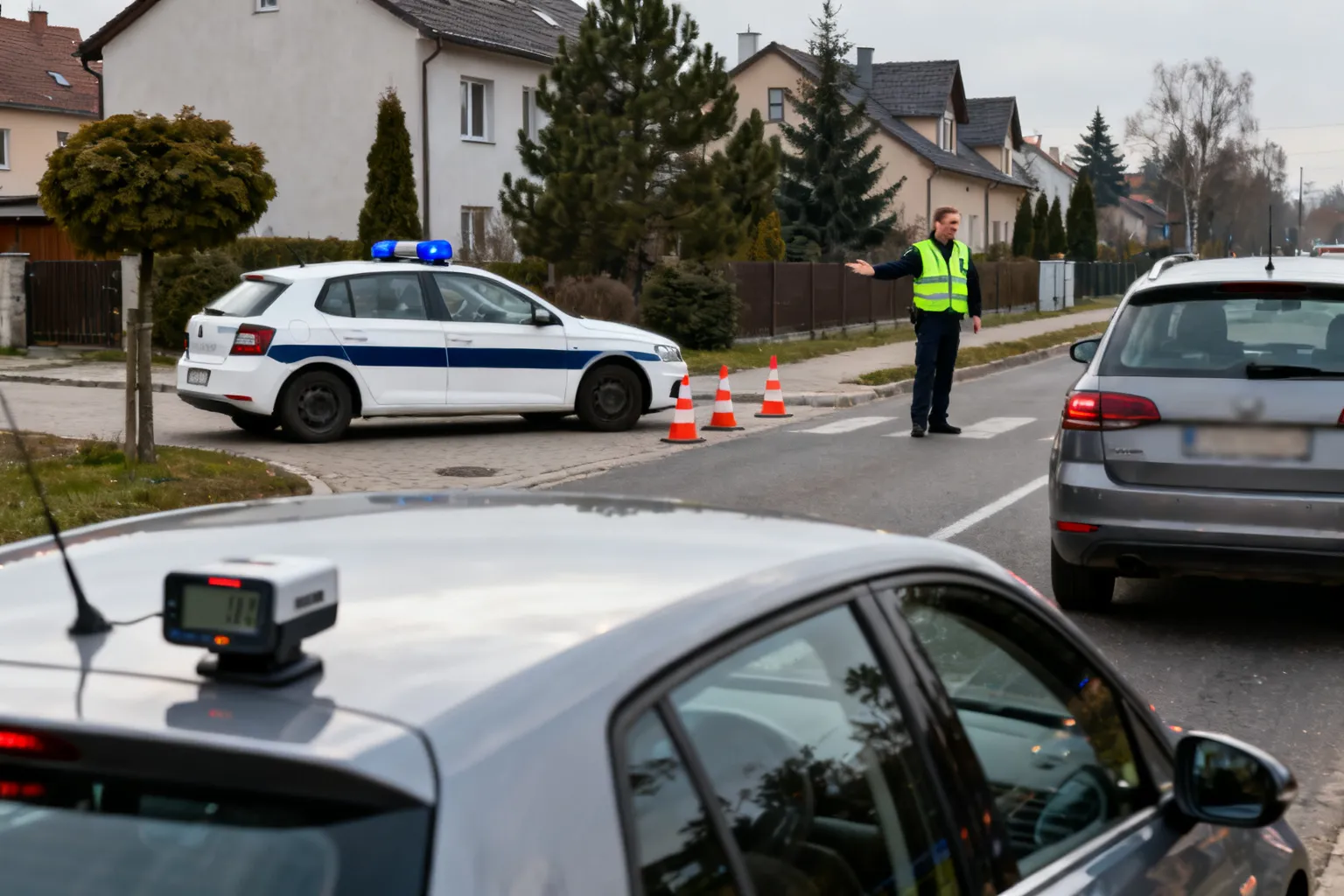 Trzech kierowców straciło prawo jazdy po przekroczeniu prędkości w powiecie krośnieńskim