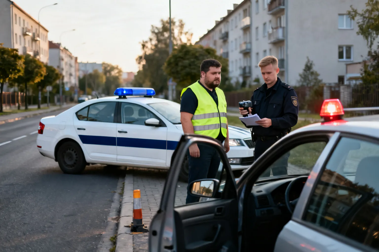 Dwóch kierujących straciło prawa jazdy po pomiarach prędkości