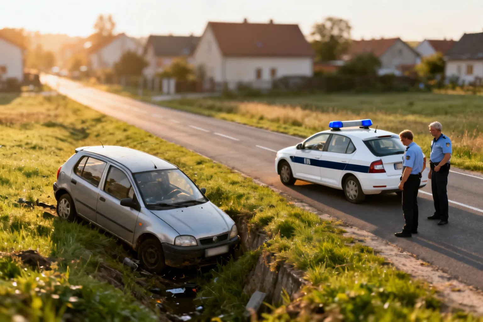 Kierowca z ponad 3 promilami i dożywotnim zakazem w rowie w Lipowicy