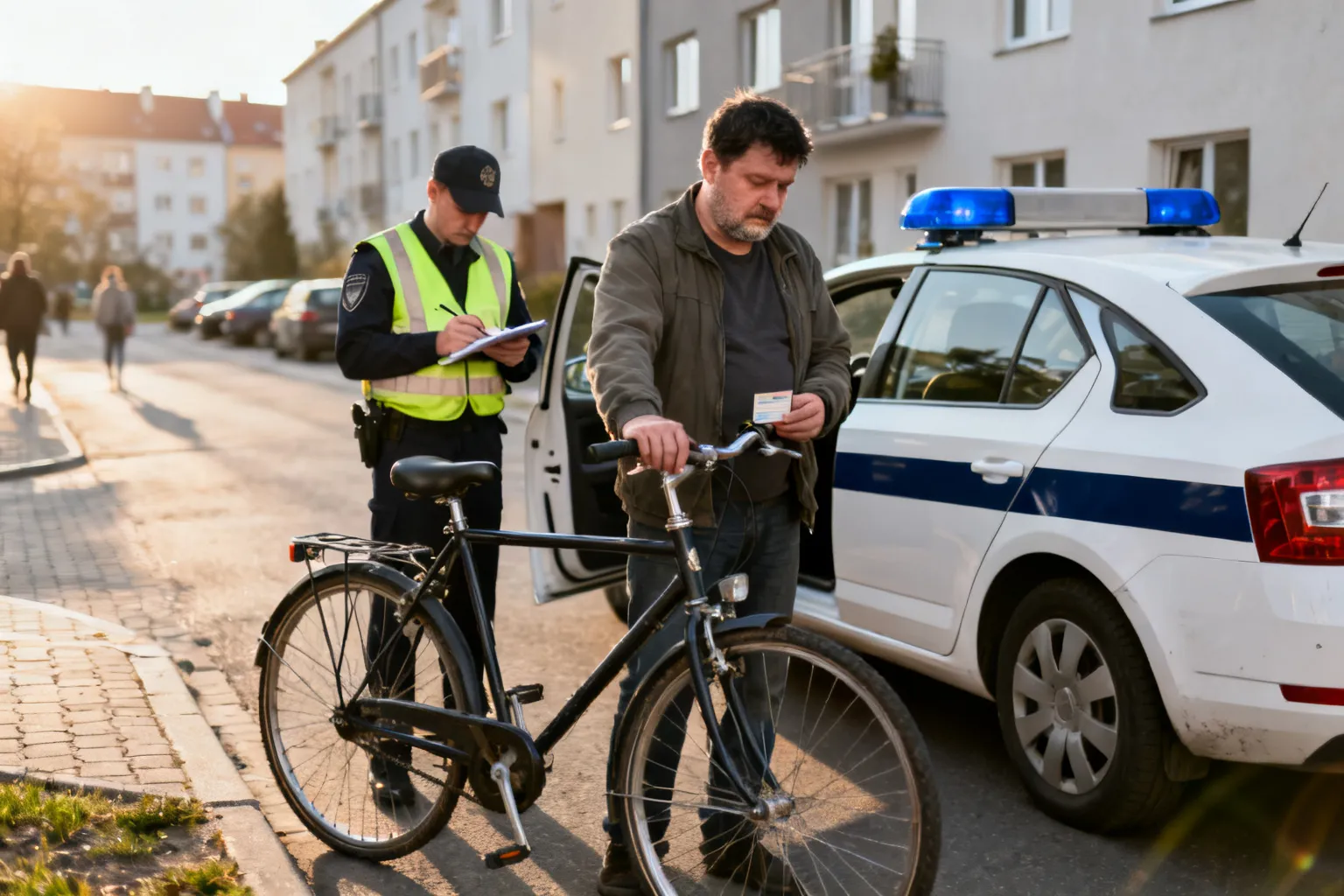 Nietrzeźwy rowerzysta ukarany mandatem w Jedliczu