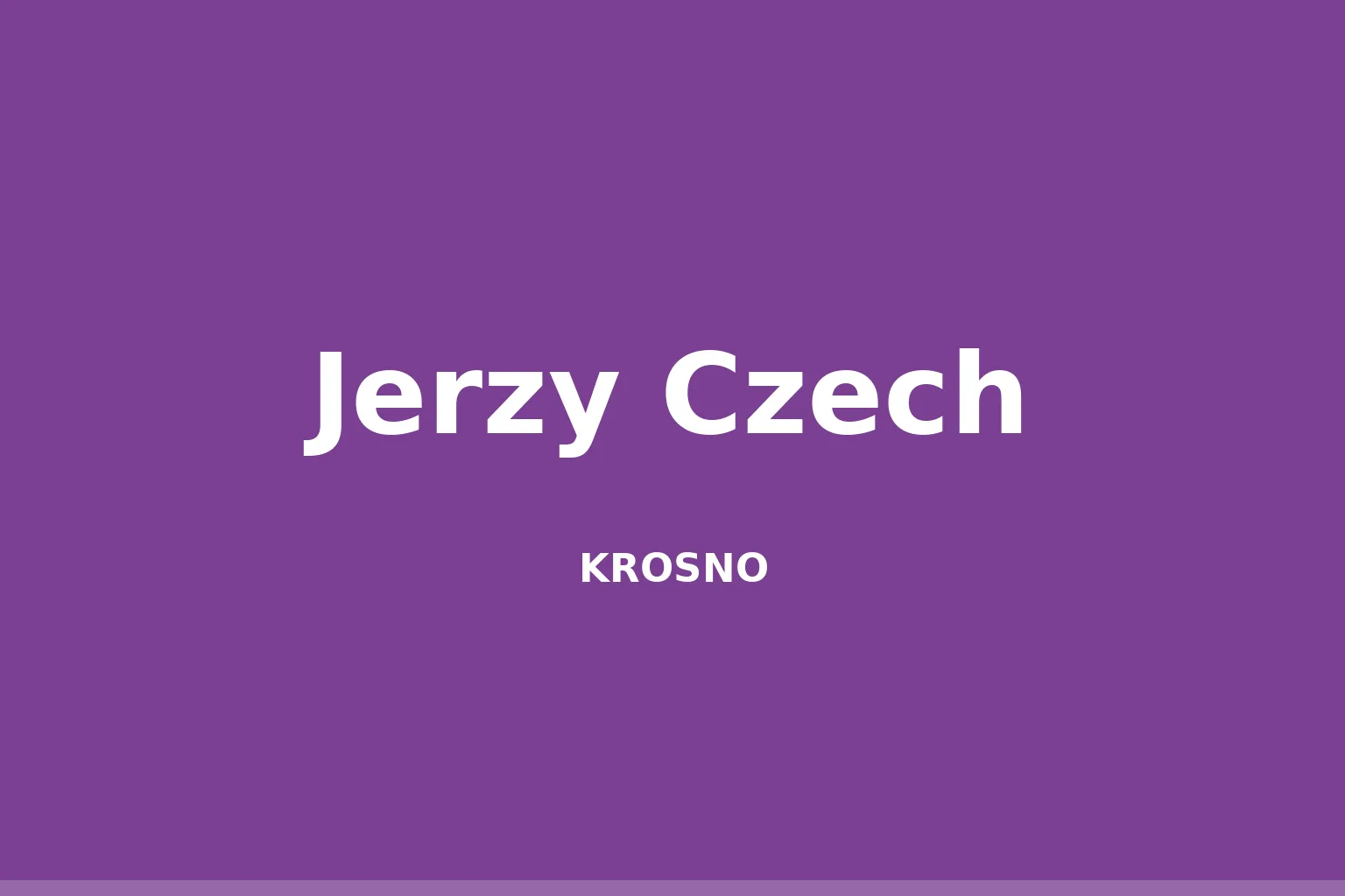 Jerzy Czech