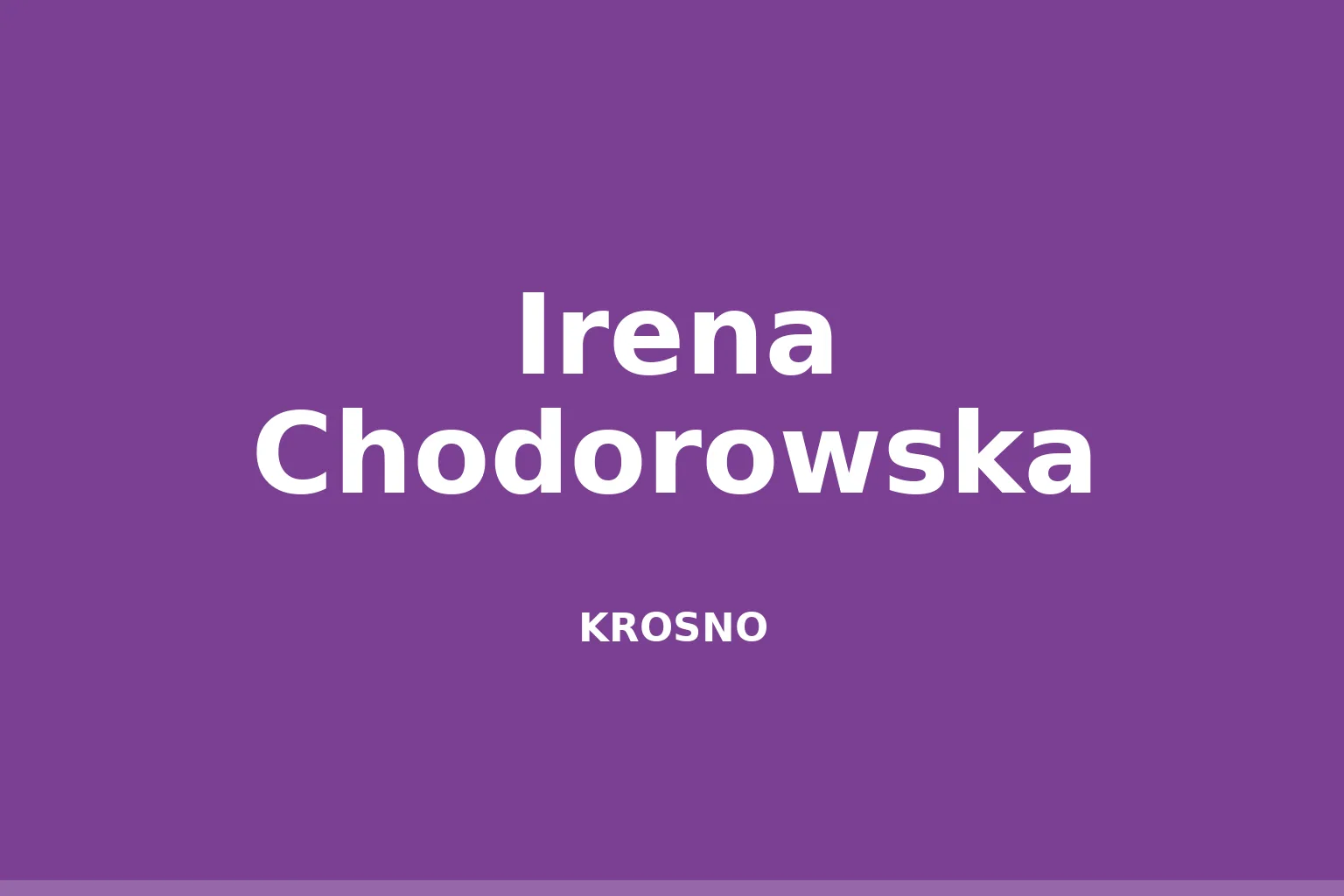 Irena Chodorowska (harcerka)