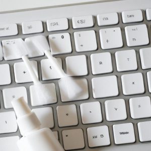 jak wyczyścić klawiaturę w laptopie